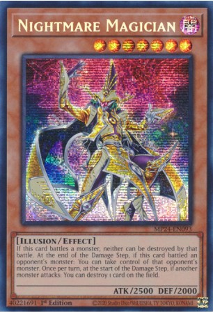 Nightmare Magician - MP24-EN093 - Prismatic Secret Rare