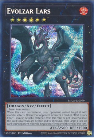 Evolzar Lars - MP24-EN099 - Prismatic Secret Rare