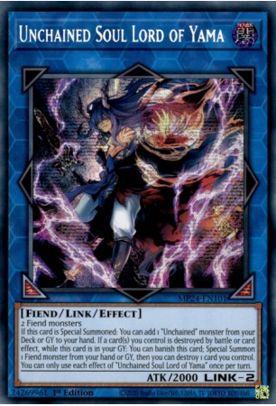 Unchained Soul Lord of Yama - MP24-EN101 - Prismatic Secret Rare