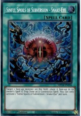 Sinful Spoils of Subversion - Snake-Eye - MP24-EN104 - Prismatic Secret Rare