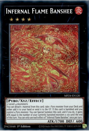 Infernal Flame Banshee - MP24-EN120 - Prismatic Secret Rare