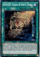 WANTED: Seeker of Sinful Spoils - MP24-EN122 - Prismatic Secret Rare