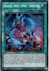 Original Sinful Spoils - Snake-Eye - MP24-EN124 - Prismatic Secret Rare