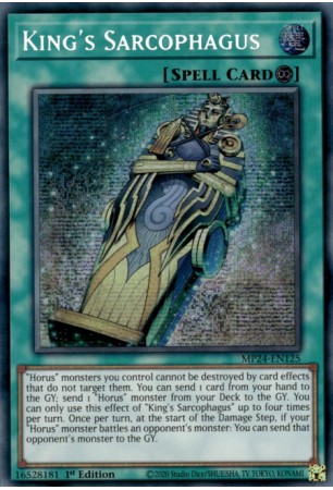 King's Sarcophagus - MP24-EN125 - Prismatic Secret Rare