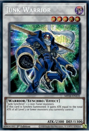 Junk Warrior - MP24-EN131 - Prismatic Secret Rare