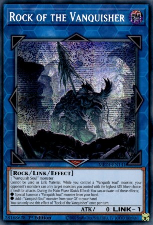 Rock of the Vanquisher - MP24-EN141 - Prismatic Secret Rare