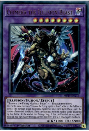 Chimera the Illusion Beast - MP24-EN219 - Ultra Rare