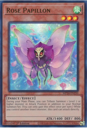 Rose Papillon - MP24-EN250 - Ultra Rare