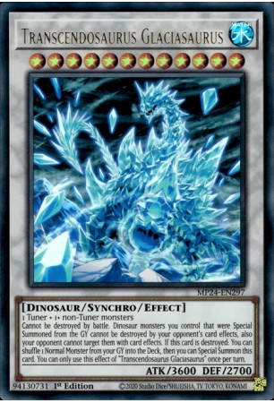 Transcendosaurus Glaciasaurus - MP24-EN297 - Ultra Rare