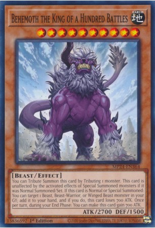 Behemoth the King of a Hundred Battles - MP24-EN364 - Common