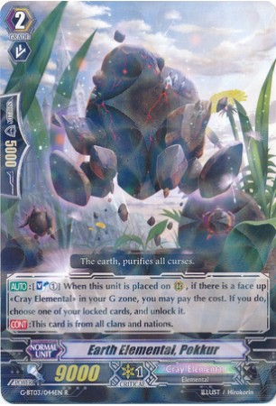 Earth Elemental, Pokkur - G-BT03/044EN - R