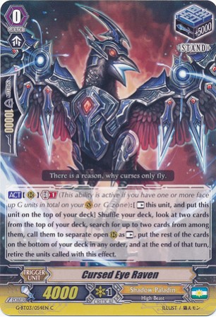 Cursed Eye Raven - G-BT03/049EN - C