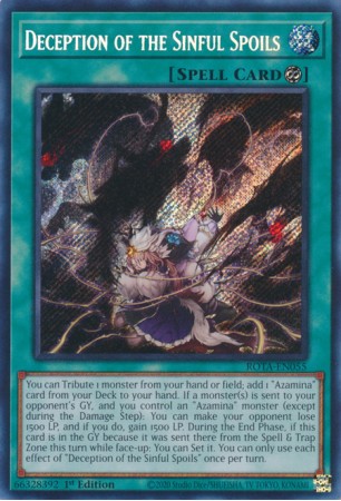 Deception of the Sinful Spoils - ROTA-EN055 - Secret Rare