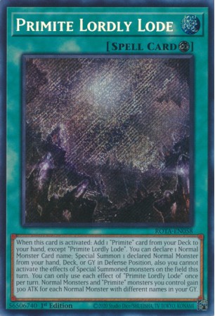 Primite Lordly Lode - ROTA-EN058 - Secret Rare