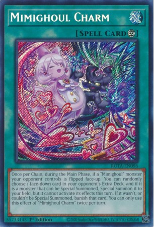 Mimighoul Charm - ROTA-EN096 - Secret Rare