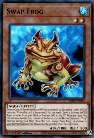 Swap Frog - RA03-EN005 - Secret Rare