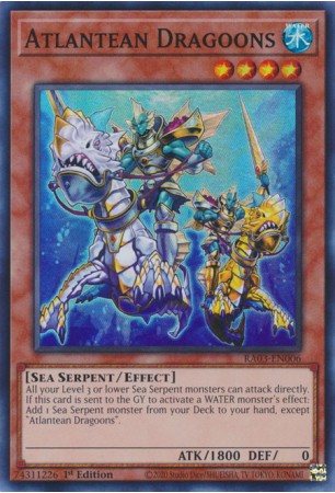 Atlantean Dragoons - RA03-EN006 - Super Rare