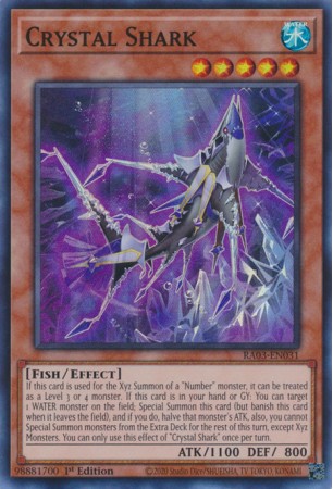 Crystal Shark - RA03-EN031 - Super Rare