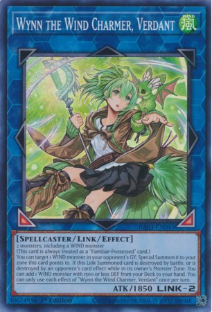 Wynn the Wind Charmer, Verdant - RA03-EN045 - Super Rare