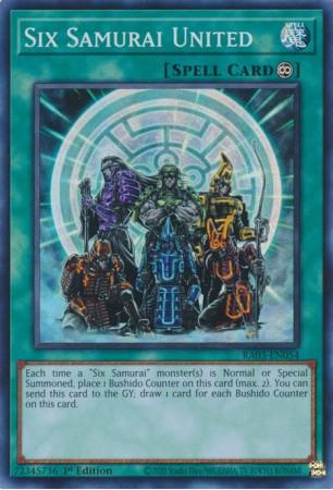 Six Samurai United - RA03-EN054 - Secret Rare