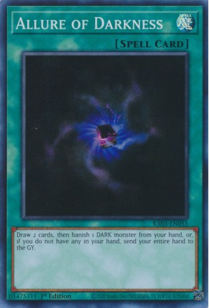 Allure of Darkness - RA03-EN055 - Secret Rare