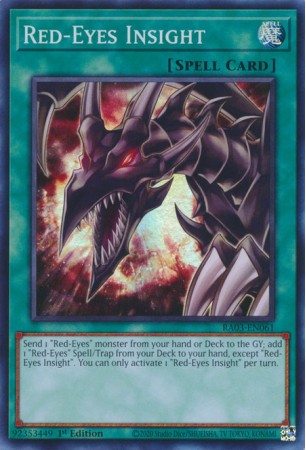 Red-Eyes Insight - RA03-EN061 - Super Rare