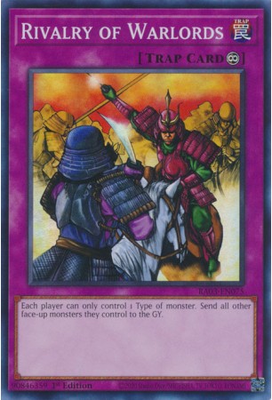 Rivalry of Warlords - RA03-EN075 - Super Rare