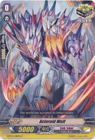 Asteroid Wolf - G-BT03/088EN - C