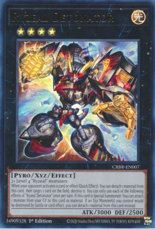 Ryzeal Detonator - CRBR-EN007 - Ultra Rare