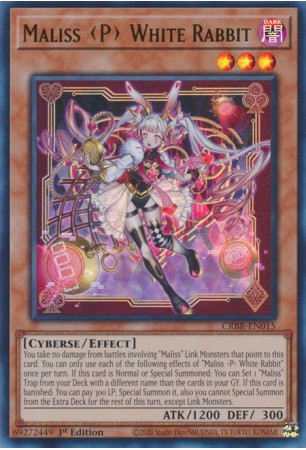 Maliss P White Rabbit - CRBR-EN015 - Ultra Rare