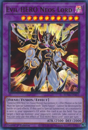 Evil HERO Neos Lord - SUDA-EN031 - Ultra Rare