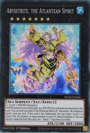 Abysstrite, the Atlantean Spirit - SUDA-EN046 - Super Rare