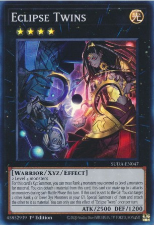 Eclipse Twins - SUDA-EN047 - Super Rare