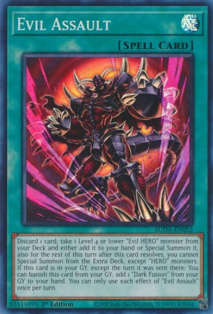 Evil Assault - SUDA-EN052 - Super Rare