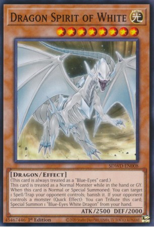 Dragon Spirit of White - SDWD-EN008 - Common