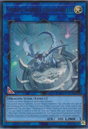 Spirit with Eyes of Blue - SDWD-EN033 - Ultra Rare