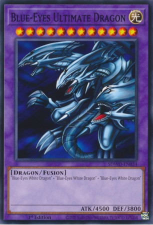 Blue-Eyes Ultimate Dragon - SDWD-EN034 - Common