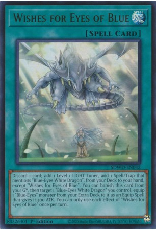 Wishes for Eyes of Blue - SDWD-EN042 - Secret Rare