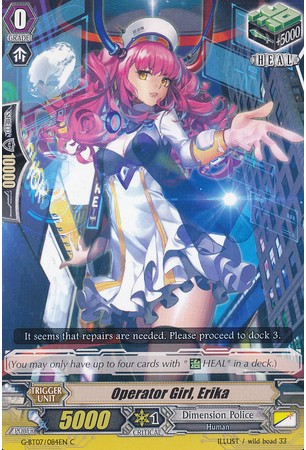 Operator Girl, Erika - G-BT07/084EN - C