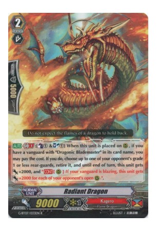 Radiant Dragon - G-BT07/033EN - R