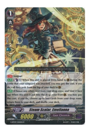 Steam Scalar, Emellanna - G-BT07/044EN - R