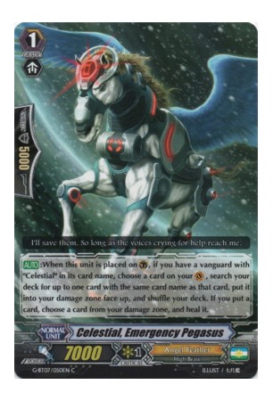 Celestial, Emergency Pegasus - G-BT07/050EN - C