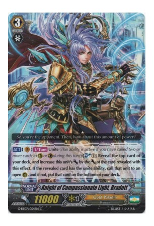 Knight of Compassionate Light, Bradott - G-BT07/054EN - C