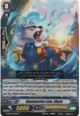 Aquamarine Lion, Shyte - G-BT07/059EN - C