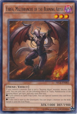 Farfa, Malebranche of the Burning Abyss - SECE-EN082 - Rare