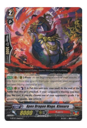 Apex Dragon Mage, Kinnara - G-BT07/066EN - C