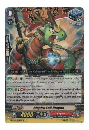 Inspire Yell Dragon - G-BT07/072EN - C