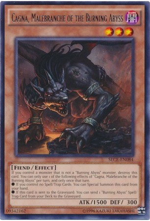 Cagna, Malebranche of the Burning Abyss - SECE-EN084 - Rare