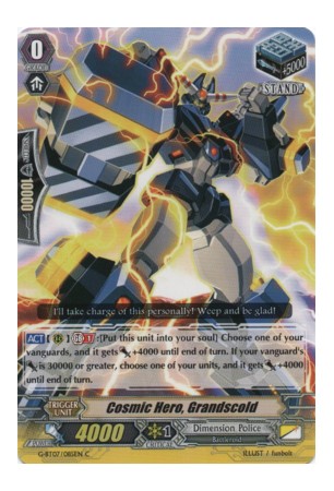 Cosmic Hero, Grandscold - G-BT07/085EN - C