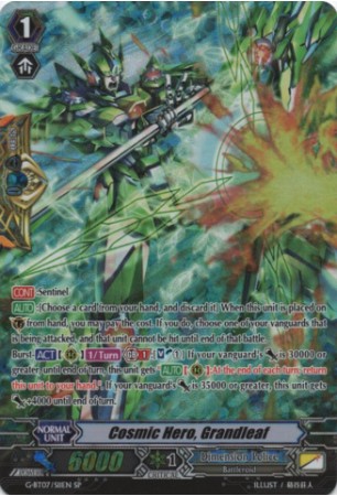 Cosmic Hero, Grandleaf - G-BT07/S11EN - SP